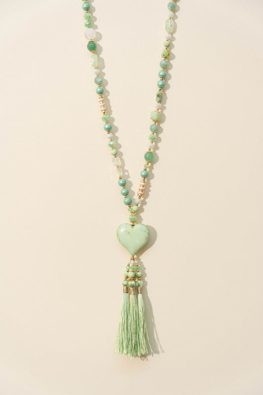 « Amour » long necklace