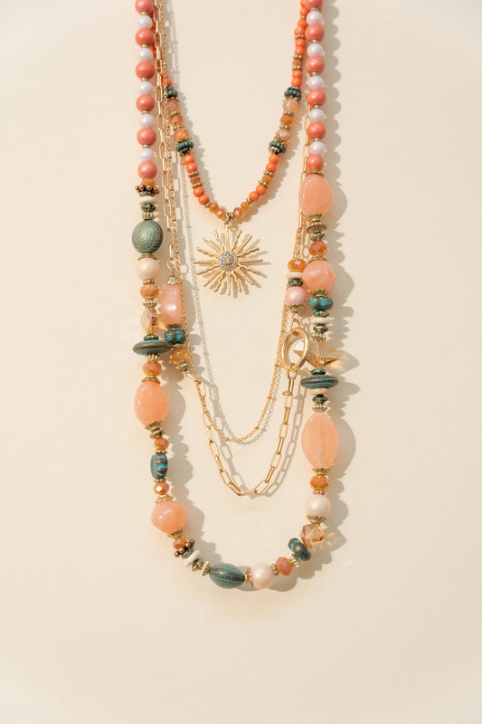 « Sunny » long necklace