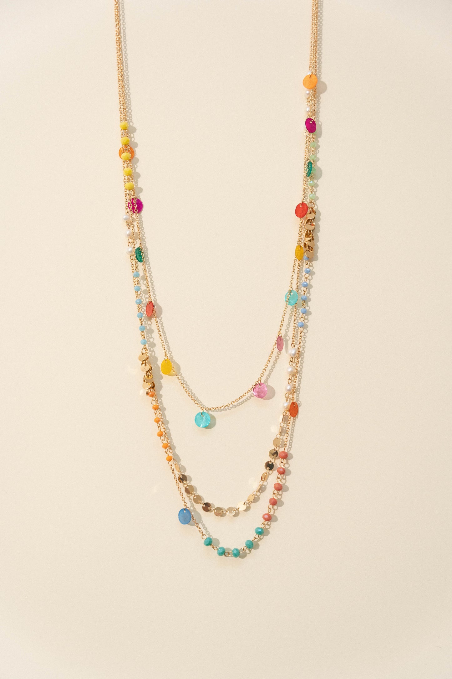 « Fiesta » long necklace