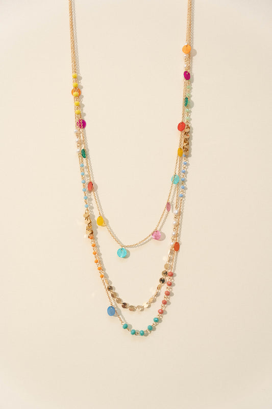 « Fiesta » long necklace