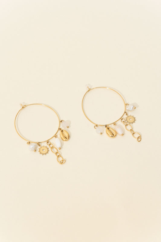 « Palm beach » earrings