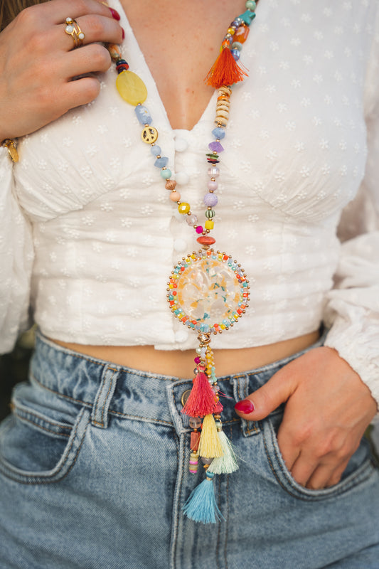 « Tree of life » long necklace