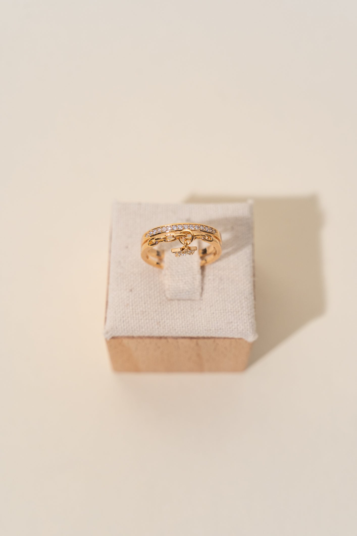 « Glitters » ring