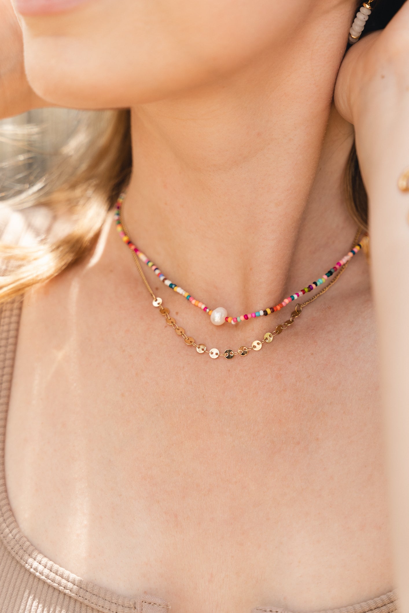 « Colorful » necklace