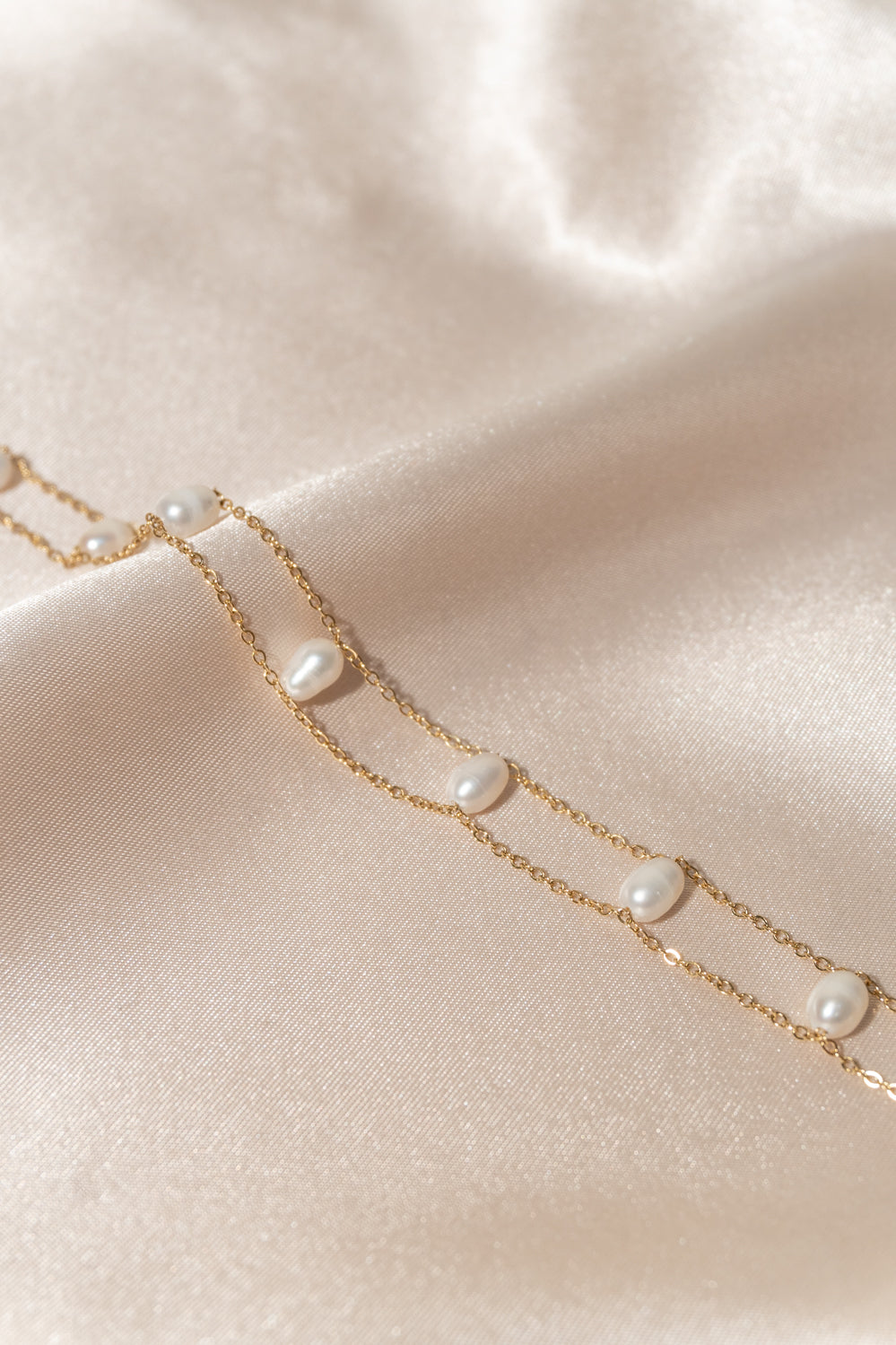 « Pearls» choker necklace