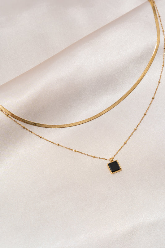 « Onyx » necklace